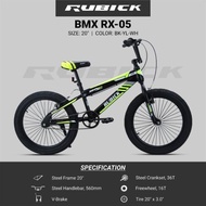 Sepeda bmx 20 inch rubick RX 6.0 ban jumbo gede anak cowok usia 6-12 tahun high quality rem vbreak s