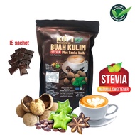 NEW KOPI BUAH KULIM PLUS SACHA INCHI  STEVIA