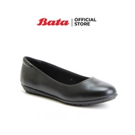 Bata บาจา รองเท้าคัทชู รองเท้านักศึกษา รองเท้าสีดำ แบบสวม ส้นแบน ใส่สบาย สีดำ รหัส 5516341