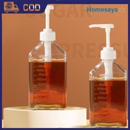 1100ml coffee multi-function fruit syrup Honey tomato sauce bottle with 5/8/10cc cod drip syrup scal