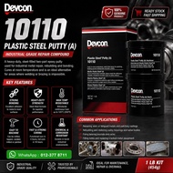 Devcon 10110 Plastic Steel Putty 1 lb. Kit Metal Filled Epoxy Putty Malaysia Supplier leak repair pi