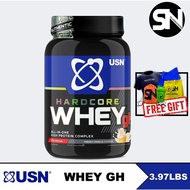 USN HARDCORE WHEY GH 3.96LBS - 54 SERVINGS + (FREE WHEY SACHET)
