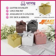 Goodies Box Glitter Kotak Telur Candy Box  Doorgift kenduri kahwin Party Gift Box Kotak Cake Kotak G