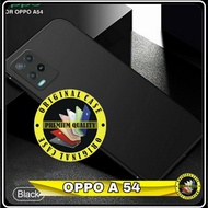 Casing Oppo A54 Softcase A 54 Iring Black mate Babyskin Ultra Slim
