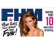 FHM U.K. Magazine December 2011 Issue - Millie Mackintosh