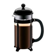 丹麥 Bodum 沉靜黑-1928-01 1L 8cup CHAMBORD Coffee Maker 法式濾壓壺