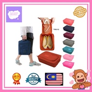 Syaf.stylishco💜Beg Kasut Multiuse Waterproof Nylon Shoes Storage Travel Accessories Bag Unisex Shoes