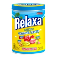 Relaxa Assorted Tropical Fruits Candy 150g Can