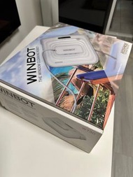 原裝 Ecovacs Winbot 抹窗機械人 連4支全新專用清潔液