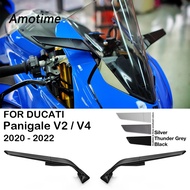 Motorcycle Rearview Mirror For Ducati Panigale V2  Panigale V4 2020-2023 Stealth Sport Winglet Mirror Kits Adjustable Stealth Mirrors