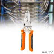 [Haluoo] 7inch Electrician Cable Tool Cable Cutting Tool Multifunctional Comfortable Grip Crimping Tool for DIY Enthusiasts