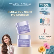 NEW Wardah Renew You Retinol Microcaps Matrixyl™️ 3000 Lift & Rejuvenate Night Moisturizer