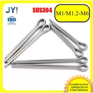 304 stainless steel opening pin, whistle hairpin pin U-shaped pin M1/M1.2-M6 【SZ-JY888】gd