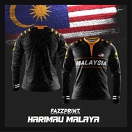 READYSTOCK FAZZ HM03 - [LONG] ADULT JERSEY HARIMAU MALAYA TEAM MALAYSIA BLACK