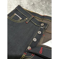 DENIM SELVEDGE DEEP INDIGO X BROWN WEFT 16.OZ OZ OZ