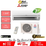 Mitsubishi Electric Air cond Wall 1.5HP (R32) MS-JR13VF | Air Conditioner | Penyaman Udara