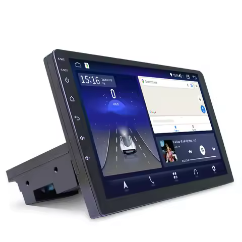 N3L 64GB 7/9/10 Inch Multimedia 1 Din Carplay Android Auto Stereo QLED Touch Screen MP5 Player with 