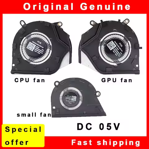 Laptop CPU GPU Cooling Cooler Fan For Asus ROG Zephyrus G16 2024 GU605 GU605M GU605MI GA605 13NR0IS0
