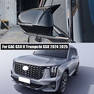 For GAC GS8 II Trumpchi GS8 2024 2025 Car reversing mirror protective cover ABS material adhesive in