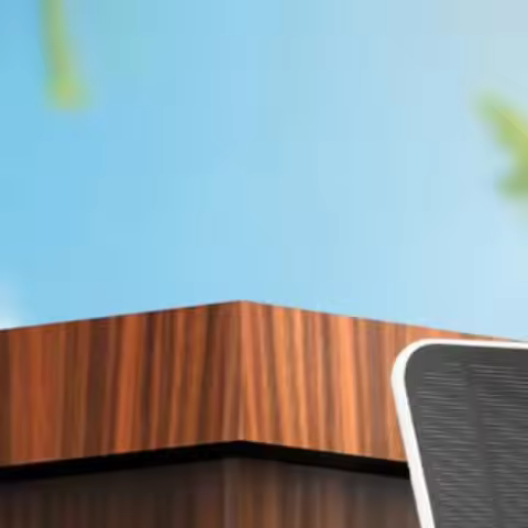 5V 6W Solar Panel IP65 Waterproof Solar Panel Charger 360°Adjustable Mounting 9.2 Ft Charging Cable 