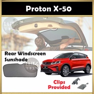Proton X50 X-50 Rear windscreen sunshade sun shade 1pcs