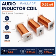 FKILLA0FSB Speaker Crossover Inductor Coil, 0.62MH 4-6A Audio Inductor Coil, Pure Copper 0.75mm Indu