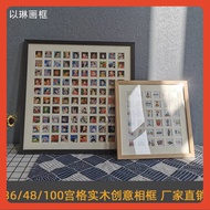 XS4Y Irene Picture Frame Photo Wall 100 Grid Commemorative Proposal Gift Photo Frame 48 Hundred Xitu