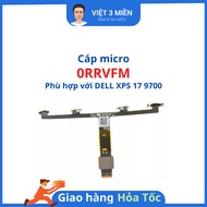 DELL XPS 17 9700- 0RRVFM laptop microphone cable - Disassemble the device