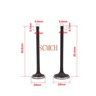 Motorcycle Engine Valve Intake Exhaust Stem Valve For Honda CG125 CG 125 125cc Enine Spare Parts