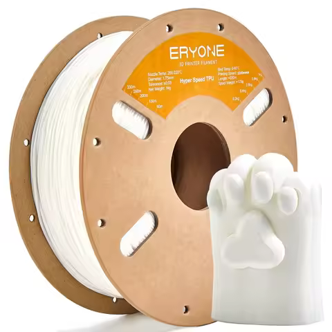 ERYONE TPU Filament High Speed Filament TPU 95A Flexible 3D Printer Filament 1KG, Hyper Speed TPU Fi