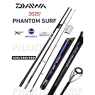 DAIWA 2025' PHANTOM SURF CASTING ROD 425/450/480 3PCS JORAN PANCING PANTAI