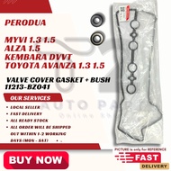 T2 ORIGINAL PERODUA MYVI 1.3 1.5 ALZA 1.5 KEMBARA DVVT TOYOTA AVANZA 1.3 1.5 VALVE COVER GASKET + BU