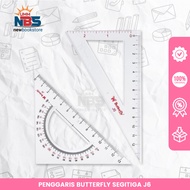 TRIANGLE BUTTERFLY RULER J6 J8 J7 J10 J12 J15 10 12 15