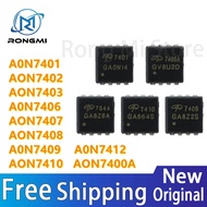 5PCS AON7401 AON7402 AON7403 AON7406 AON7407 AON7408 AON7409 AON7410 AON7412 AON7400A QFN-8 Chipset 