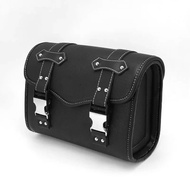Bickcle Saddlebag กระเป๋าด้านข้างย้อนยุค PU รถจักรยานยนต์กระเป๋าเครื่องมือสำหรับ ADNOH Rebel 250 500
