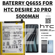 HTC PHONE BATERRY Q6655 COMPATIBLE HTC DESIRE 20 PRO BATERI 5000MAH ORI TZL