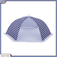 {biling}  Foldable Square Mesh Umbrella Dust-proof Table Food Cover Anti-fly Kitchen Tool
