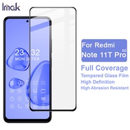 Original Imak Redmi Note 11T Pro Plus 5G Tempered Glass Redmi Note11T Pro 5G Full Glue Cover Screen Protector Film