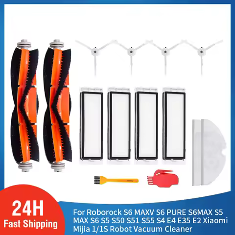 Hepa Filter For Xiaomi Mijia 1S Roborock S5 S5 Max S6 S6 Pure Vacuum Cleaner Accessories T4 E3 E4 E5