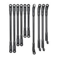 Upgraded 313mm Wheelbase Link Rod Linkages Kit – For 1/10 RC Crawler Axial SCX10 II AX90046 AX9004