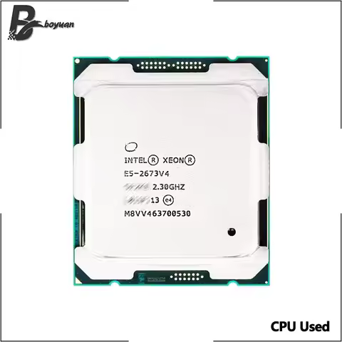 Intel Xeon Used E5 2673V4 E5 2673 V4 CPU Processor 2.3Ghz 20 Core 135W LGA 2011-3