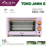 OVEN KIRIN + MICROWAVE KIRIN KBO-100 OVEN TOASTER 10 LITER LOW WATT