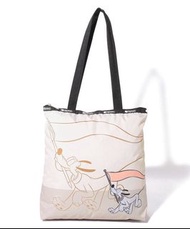 2021 Summer LeSportsac x Disney 米奇與他的好朋友們 “影子米奇 Shadow Tote” 系列 Pluto 布魯托 Easy Magazine Tote 手提袋 （訂購