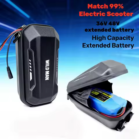 36V 48V Extra Battery Parallel Kit for XiaoMi M365 PRO PRO2 1S Mi3 ESSENTIAL, External Connector Cab