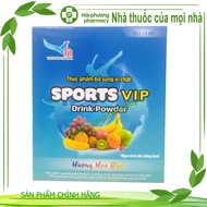 Oresol tự pha _ SPORTS VIP hộp 15 gói vị nước dừa siêu ngon Bổ sung vi chất nước và điện giải