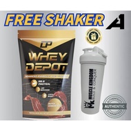 Dp Whey Depot Protein (11lbs/5.07 kg)(Free Shaker)Muscle Recovery,Build Muscle,Cutting