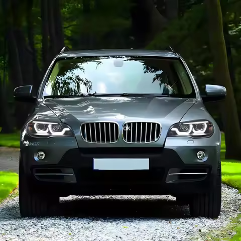 For BMW X5 E70 30i 35i 40i 2007-2013 LED Headlight Assembly Upgrade Daytime Running Lights Projector