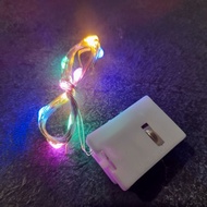 Lampu LED TUMBLR/Lampu strip dekorasi Waterproof(dengan baterai) 1M 10 led+ Baterai