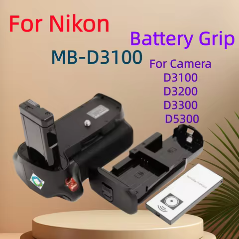 MB-D3100 Vertical Battery Grip or +2PCS EN-EL14 Battery For Nikon Camera D5300 D3100 D3200 D3300 DSL