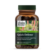 Gaia Herbs Quick Defense - Fast-Acting Immune Support Supplement for Use at Onset of Symptoms - with